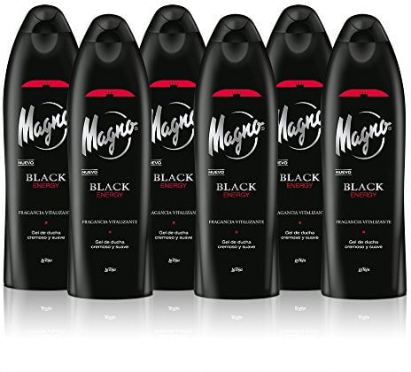 Magno - Duschgel Black Energy - 550 ml (6er Pack) Insgesamt 3300 ml