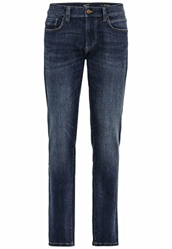camel active Herren Regular Fit Regular Fit 5-Pocket Jeans | Regular Fit 5-Pocket Denim aus Baumwolle mit leichtem Stretch