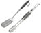 Campingaz Grillzubehör, Premium Grillbesteck Set aus Edelstahl, bestehend aus extra langer Grillzange und Grillspachtel/Pfannenwender für Gasgrill und Holzkohlegrill, spülmaschinenfest