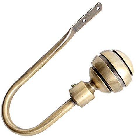 BeFur Vorhang Raffhalter Vintage Wandhaken Halter Gardinen Raffhalter (1 paar ) Bronze