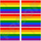 GAY Stolz, Regenbogen-Flagge, LGBT-Bewegung, Lesbianisch, Gay, Bisjekel und Transgenre, 40 mm, Vinyl-Aufkleber, 6 Stück