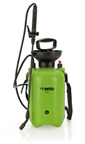 5L Vito Lance Spray Bottle 60cm Handle Hose 1.20m Manual Pressure Spray for Plants and Gardens