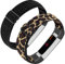 Verstellbare, elastische Nylonbänder, kompatibel mit Fitbit Alta und Alta HR Fitness-Tracker, 2 Stück, geflochtenes, dehnbares Armband, Accessoire, Armband, Uhrenarmband, Sport-Ersatzband für Damen