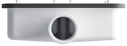 PIATTO DOCCIA 100X80 CM IN PIETRA NATURALE ESOLUTION SERIE J IN MARMORESINA EFFETTO PIETRA ARDESIA DIVERSI COLORI BIANCO NERO GRIGIO BEIGE 100X80 CM (PILETTA SERIE J)