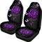 Coloranimal 2 Stück lila Schmetterling Rose Autositzbezug, lila Rose Blume, Autositzkissen, Anti-Schmutz-Eimer-Pad, Rose, Autozubehör, Universal-Zubehör…