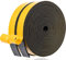 Nastro Autoadesivo in Schiuma, 25mm(Larghezza) x 3mm(Spessore), Guarnizione in Gomma per Porte e Finestre, Anti Freddo, Rumore e Collisione, Lunghezza Totale 10M, Nero