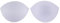 ButtonMode Un-Padded Bra Cup Inserts, Instant Support Shape and Enhance, Insert or Sew In Cups, Bridal, Bridesmaid, Dress, White, G