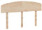 vidaXL Kopfteil, Bettkopfteil mit Holzrahmen, Betthaupt für Bett Doppelbett, Holzkopfteil Bettzubehör Schlafzimmer, 140cm Massivholz Kiefer