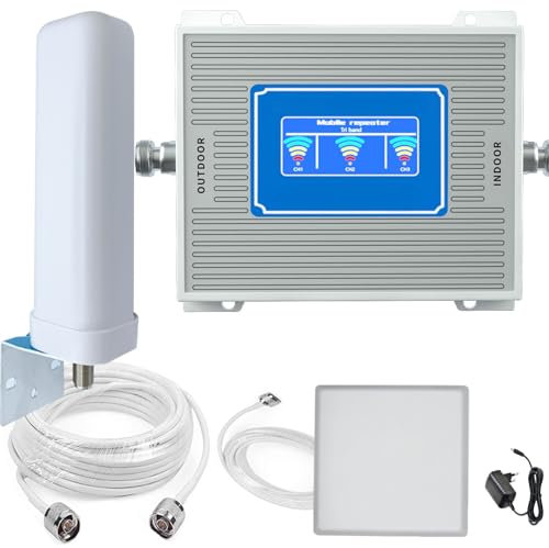 2G 3G 4G Banda 1 3 8 LTE GSM Ripetitore Amplificatori di segnale per cellulari,900/1800/2100mhz