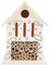 Bienenhaus aus Holz, Bienenhotel mit Mehreren Röhren für Solitärbienen