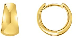 THOMAS SABO Creolen 925 Sterlingsilber, 750 Gelbgold Vergoldung