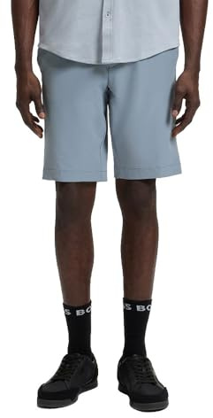BOSS Men's S_Commuter_10.5 Inch Shorts, 026Black, 48 EU