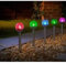 Fabulouz Garden Solar Crackle Ball Stake Lights – 6 Pack RGB LED, Color-Changing, Solar Powered Outdoor Pathway & Decorative Lights for Patio, Yard, Weatherproof & Easy to Install