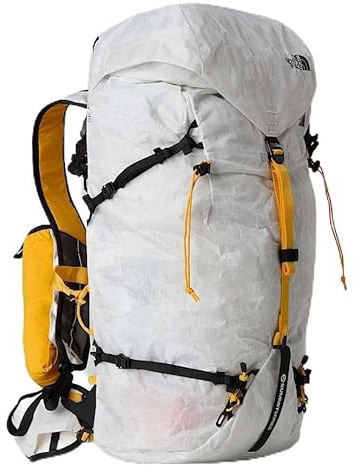 The North Face Unisex Summit Advanced Mountain Kit 40L Pack Rucksack, Tnf White/Summit Gold