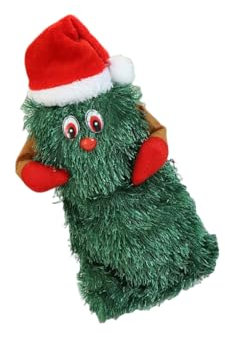 Zymoplas Juguete de baile de árbol de Navidad, juguetes exquisitos para el hogar para niños, decoración de de Navidad interesante, accesorio de diseño de escena