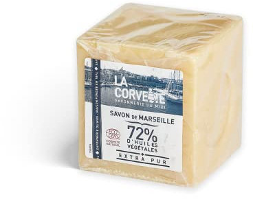 La Corvette Würfel von Marseille Seife Extra Reine, 500 g
