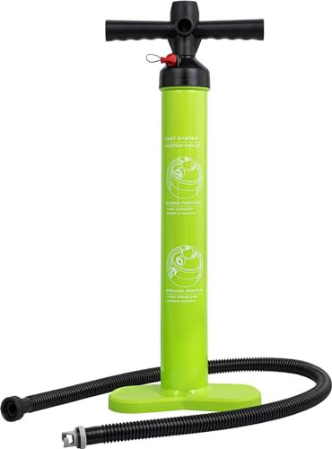 Mesle Stand Up Paddle Pumpe Totora, Doppelhub-Pumpe für aufblasbare SUP Boards