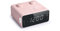 Radio Reloj Despertador MUSE M-17CPK Rosa, Dimmer, Buzzer, Doble Alarma