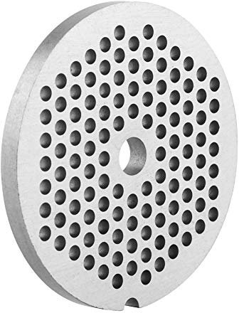 Fdit Meat Grinder Crusher Mincer Plate Disc Grinder 5/7mm Hole Alloy Material (3mm)