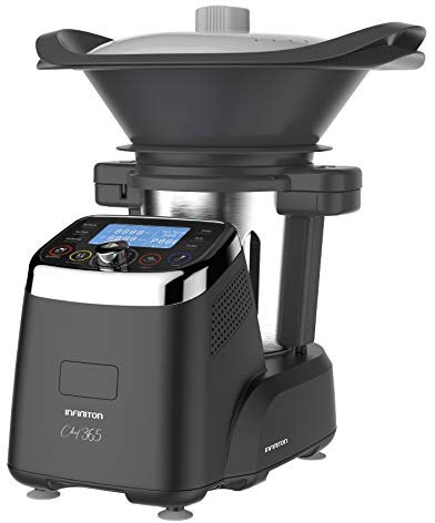 Robot DE Cocina MULTIFUNCION INFINITON Chef 365 (Temperatura hasta 120ºC, Capacidad 3 litros, 12 Velocidades, Vaporera, Incluye Recetario, 1500W)