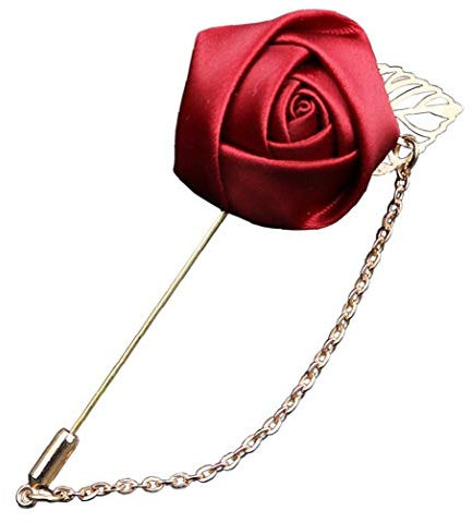 Rosen-Blumen-Revers-brosche Blume Im Knopfloch Für Anzug Broschen Corsage Damen Herren Kleid Kleidung Accessoires