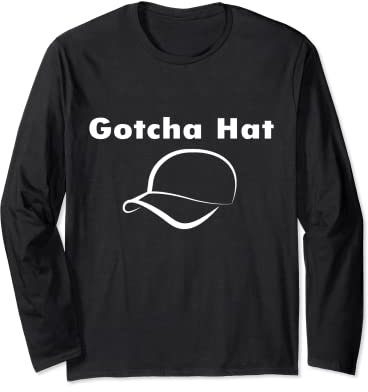 Lustige Gotcha Hat Boxing Cap Gotcha Hat Langarmshirt