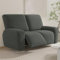 FANSU Housse de Fauteuil Relax Extensible 1 Places, Housse de Fauteuil Relax Inclinable Electrique avec Poche, 6 Pièce Lavable Protege de Meubles pour Canapé Inclinable (Anthracite,2 Places)