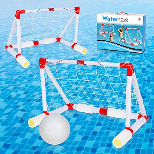 Applysu Voleibol Piscina Baloncesto Piscina Juguete Flotante Dos Puertas Juego Flotante de Tiro de Agua para Niños y Adultos