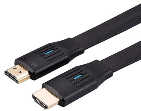 Value Câble 8K HDMI Ultra HD avec Ethernet, plat, ST/ST, 1 m