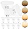 WTL GU10 LED Lampen 7W 2700K Dimmbar 600LM LED Leuchtmittel Scheinwerfer Warm Weiß LED 120 Grad Abstrahlwinkel Reflektorlampe LED Lampen,10 Stück