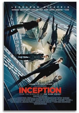 karn Inception Filmposter, Wandkunst, Leinwand, Poster, Raumdekor, ästhetisch, Poster, Druck, Dekoration, Poster, 30 x 45 cm, ungerahmt