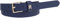 Tommy Hilfiger Damen Gürtel Heritage aus Leder, Blau (Space Blue), 100 cm