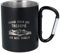 Spruchreif | Doppelwandige Edelstahltasse mit Karabinerhaken und hochwertiger Gravur | Outdoor-Genuss pur | Geschenk für Angelfreunde | Robust & Stilvoll | Anglergeschenk| Anglermotiv | Angeln
