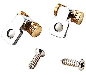 BESTonZON 6 Stk Schnalle Für Gitarrensaiten Halter Gitarren-spezialteile Bass E-gitarren-zubehör Anleitung Zum Gitarrenbaum Feste Stange Gitarrenzubehör Besondere Metall Dichtung