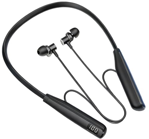 Aivane Neckband Headphones Bluetooth 5.3 Wireless with Mic, Playtime 100H