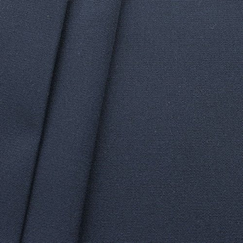 STOFFKONTOR Outdoor Stoff Markisenstoff - Dunkel-Blau - Outdoorstoff Meterware wasserabweisend - Sonnenschutz Stoff blickdicht und farbecht