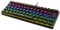 DELTACO GAMING DK430 - Mechanical Gaming Keyboard (RGB Lighting, 60%, Red Switches, German Layout QWERTZ) - Black