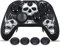 YoRHa Laser Carving Silicone Skin for Xbox Elite Series 2 Controller x 1(White) with Thumb Grips x 4