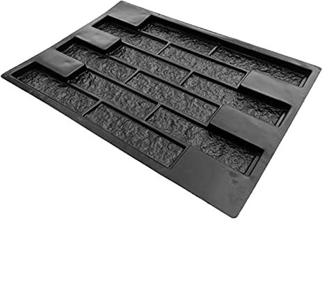 Stampo per Pavimentazione Fai da Te Path Maker Paving Cement Brick Stampo Stampo Pavimentazione Pavimentazione Pavimentazione Palliera Plastica Concrete Muffa Giardino Giardino Decorazione