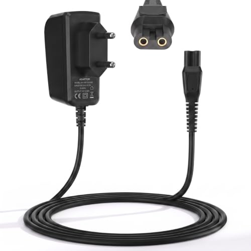 XXSZHY Chargeur 15V Compatible avec Philips Norelco HQ8505 pour Tondeuses | Compatible avec anciens Philips Norelco HQ8505 : séries 3000/5000/7000/9000, Multigroom et Bodygroom. Non compatible 5V.