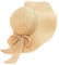 Vivi Idee® Sonnenhut Strohhut Damen faltbar Sommerhut Sonnenmütze Strandhut Straw hat Einheitgröße (Beige)