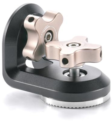 TILTA rechtwinkliger Rosettenadapter auf 1/4″-20 mit Passstiften TA-RRA-1420