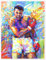 Muhammad Ali Poster von Leon Devenice 50 x 70 cm Bunt Wandbilder Wanddeko