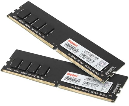 KingSpec 32 GB (2 x 16 GB) DDR4 RAM 3200 MHz für Desktop – Plug-and-Play, Heim- und Bürogebrauch, Standardversion, 288-poliger DIMM CL18 1,35 V Computerspeicher, kompatibel mit den meisten Intel