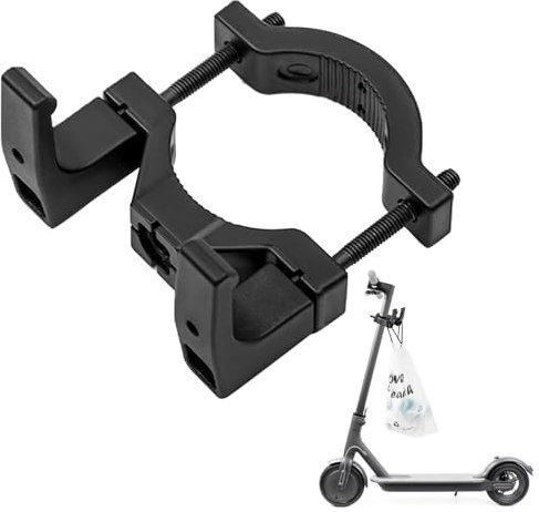 Gancio Monopattino Elettrico Gancio di Trasporto per Scooter Multifunzione Gancio Anteriore per Scooter Gancio per Trasporto in Plastica Monopattino Elettrico Accessori (Style 4, L)