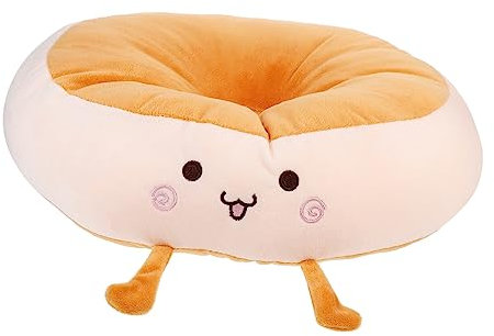 ABOOFAN Bequemes Pelziges Stuhlkissen Tatami-gesäßkissen Rundes Bodensitzpolster Bodenmatte Im Japanischen Stil Für Das Home Office