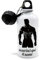 Mr. Gadgets Borraccia personalizzabile con nome vari modelli-Sport- Adulto 500ml (Body Building Uomo)