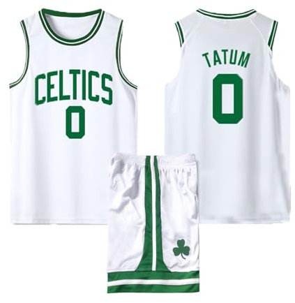 2-Teiliges Kinder/Erwachsene Basketball Trikot Shirt und Shorts, Kinder/Erwachsener Basketball Trikot Set, Basketball-Spieltrikots für Herren/Jungen weiß 4XL