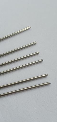 Piano Music Wire Set, 0.5-1.6mm Diameter, 300mm Length, 6 Pieces