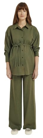 VERTBAUDET 2-teiliges Homewear-Set Schwangerschaft und Stillzeit, Oliv 40